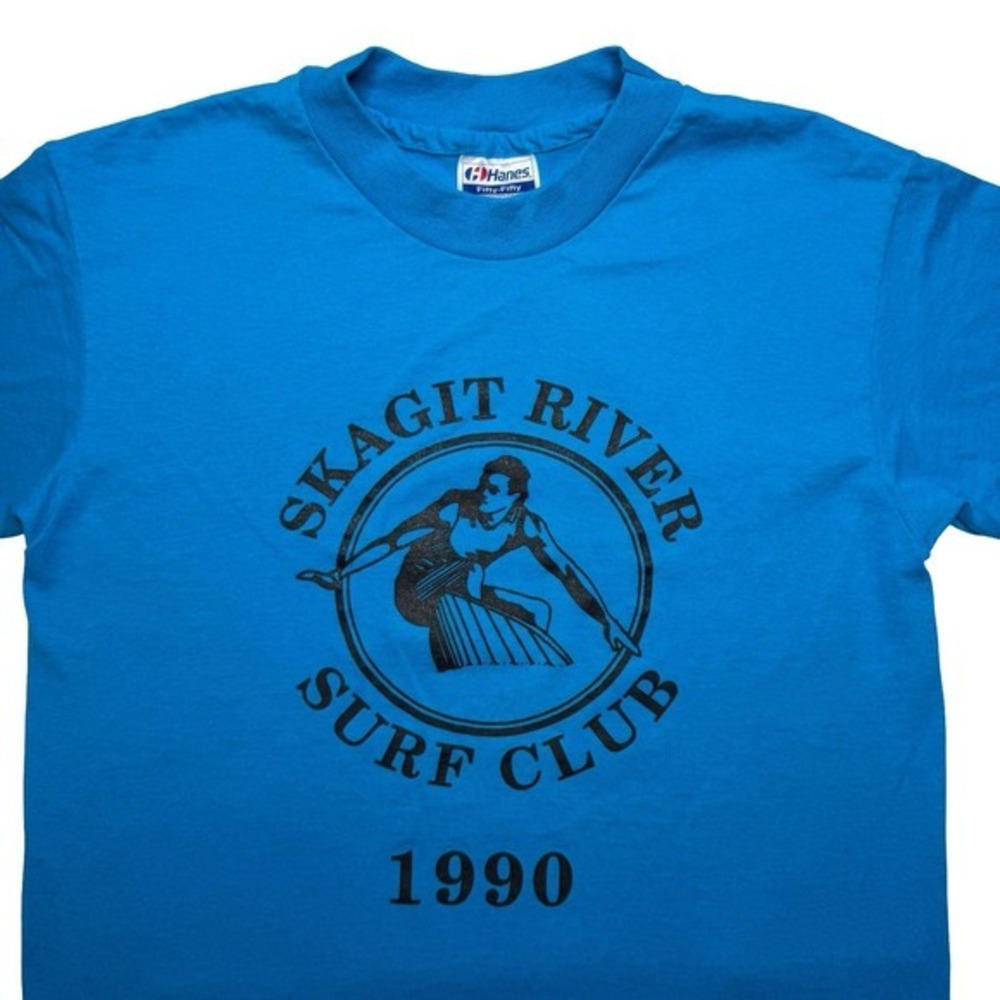 Vintage 90s Skagit River Surf Club shirt‎